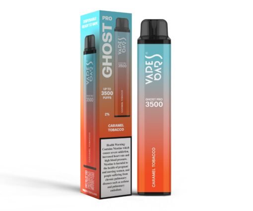 Vape Bar Ghost Pro 3500 Puffs Disposable Vape CARAMEL TOBACCO